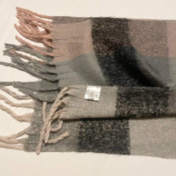 LA Express Multicoloured Scarf Fall Winter Scarf 72 x 20.5 Inch - Picture 6 of 16